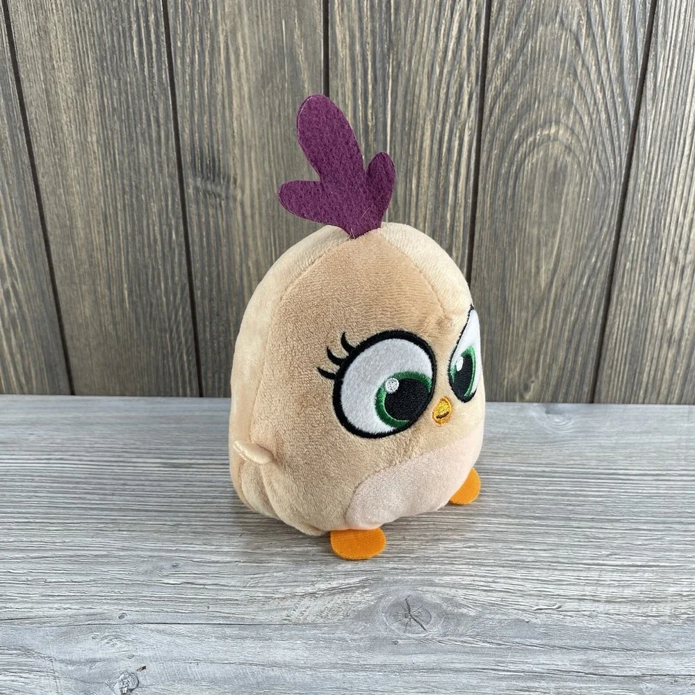 Angry Birds Hatchling Plush Brown Rovio Stuffed Animal Mascot Doll